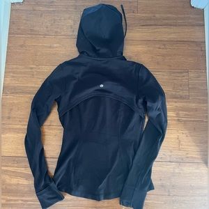 lululemon black hooded define jacket